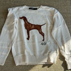 Ralph Lauren - dog sweater - medium